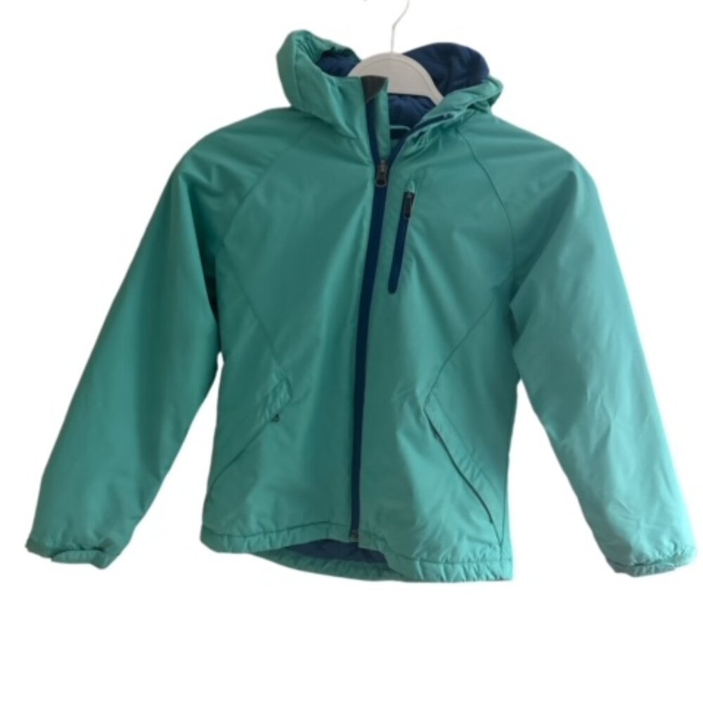 White Sierra Snow Crest Insulated‎ Jacket Turquoise Girls Size 10-12